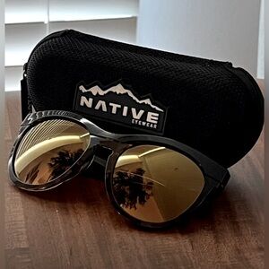 Native Sunglasses - Tortoiseshell with Polarized Lenses